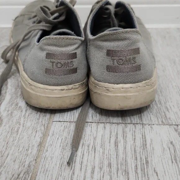 💣 5 For $20 Toms Gray Women's Sneakers - Picture 2 of 9